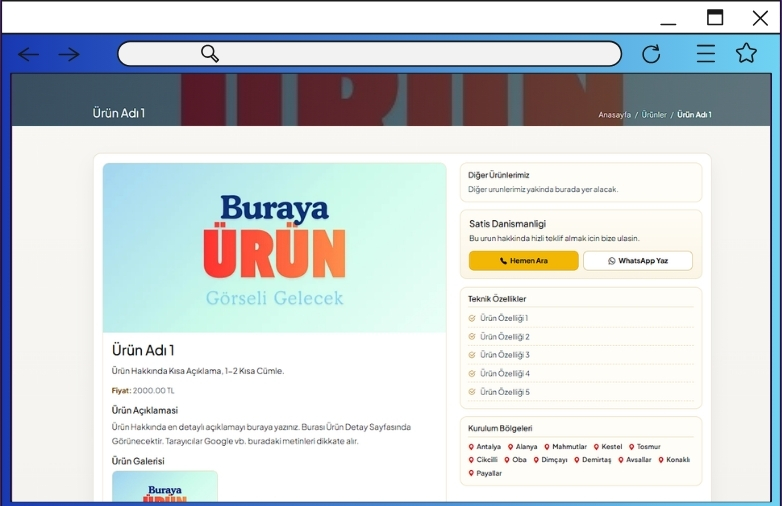 Teknik Servis Teması V1