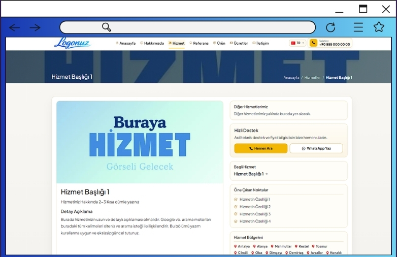 Teknik Servis Teması V1