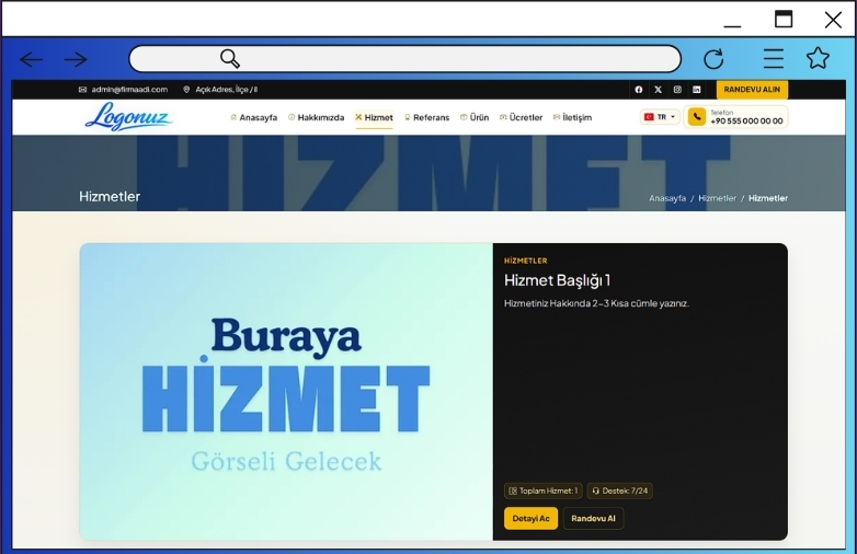 Teknik Servis Teması V1